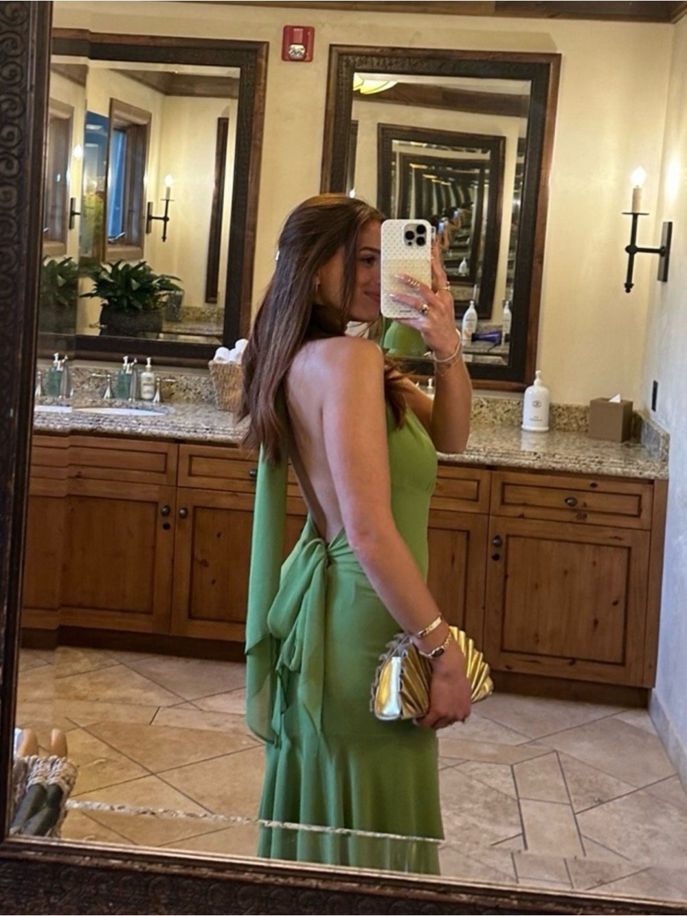 REFORMATION Mela Dress in Parrot 2